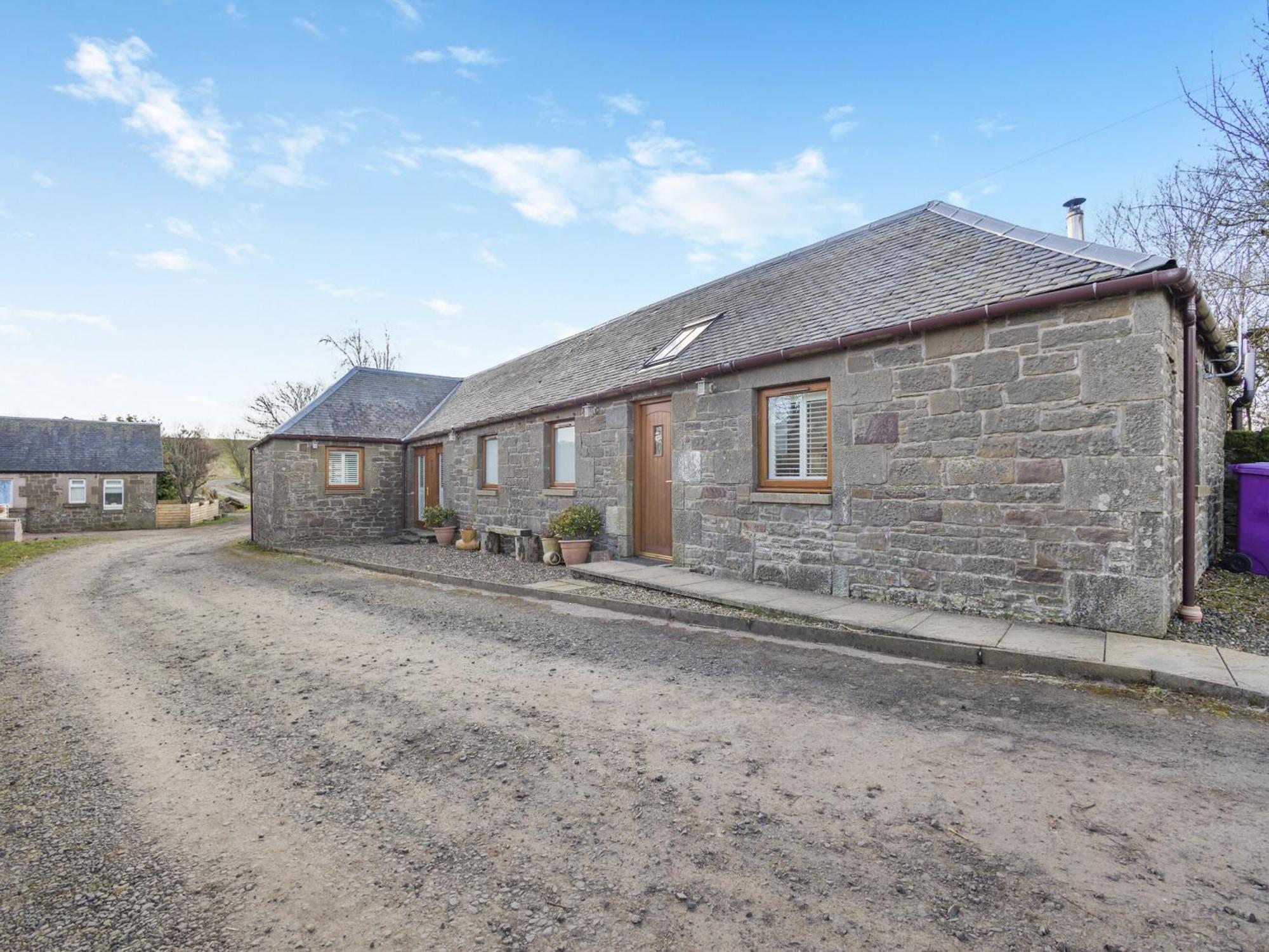 Appletree Cottage Kirkton of Tealing Buitenkant foto